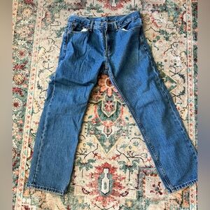 Classic Blue Levi’s Men's Straight-Leg Jeans